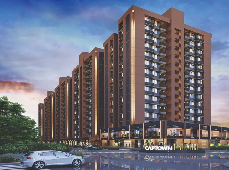 Project Night View - Captown Enhance in Shilaj Ahmedabad
