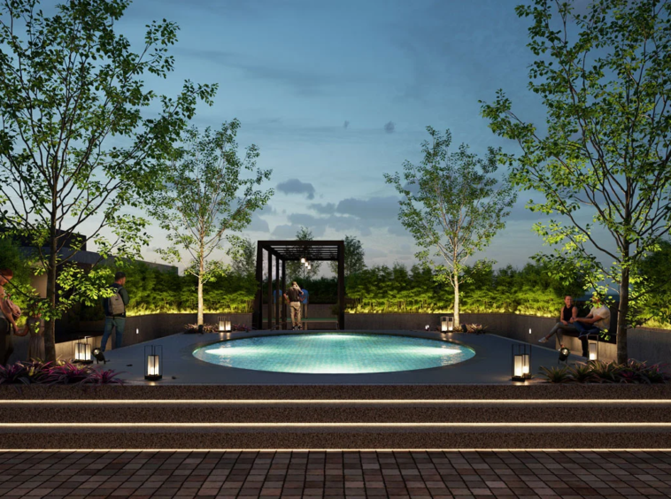 Pool Deck - Shreedhar Shrine in Koba Gandhinagar