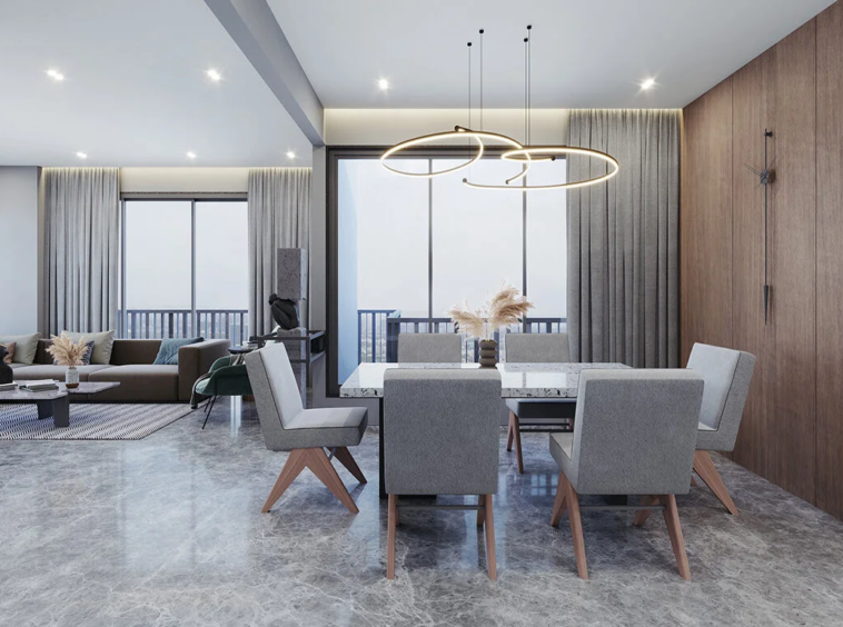 Spacious Living Room - Dream Vianna in Science City Ahmedabad