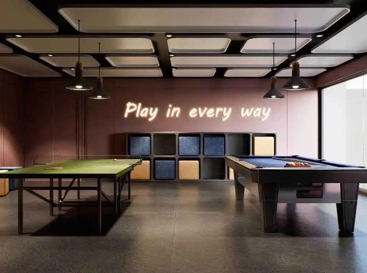 Table tennis and pool table - The Green Parmeshwar