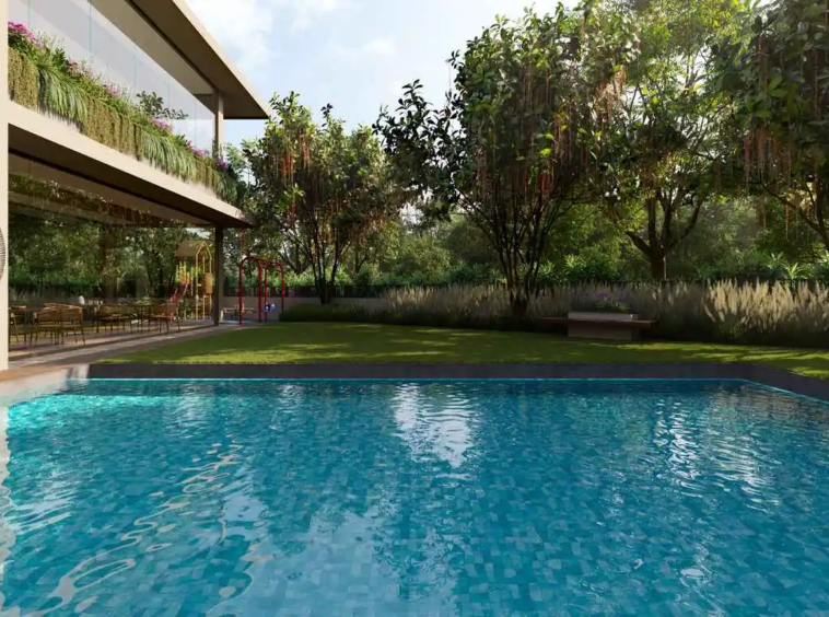 Swimming Pool - Satyamev Vista 2 in Sola Ahmedabad