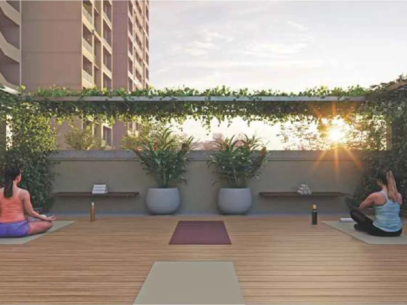 Yoga Deck - Serene 53 in Vaishnodevi Ahmedabad