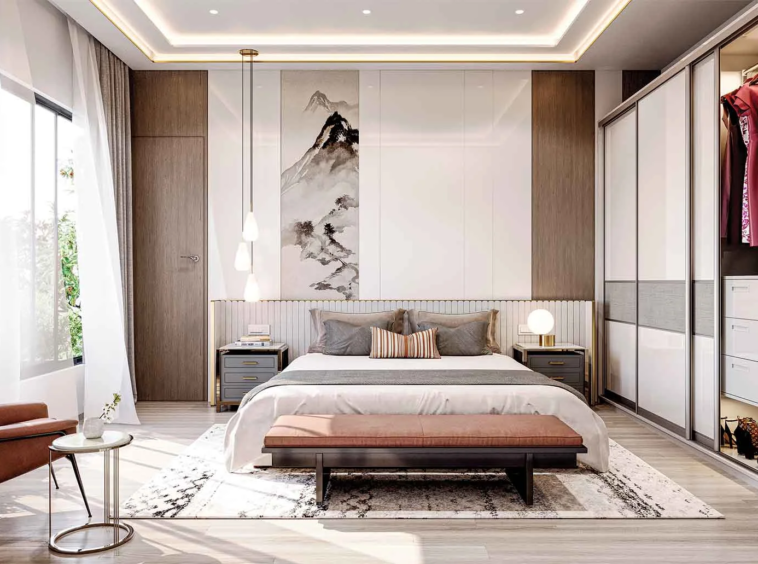 Bedroom - Satatya Syrill 2 in Vaishnodevi Ahmedabad