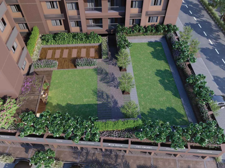 Garden View - Serenity Life in Vaishnodevi Ahmedabad