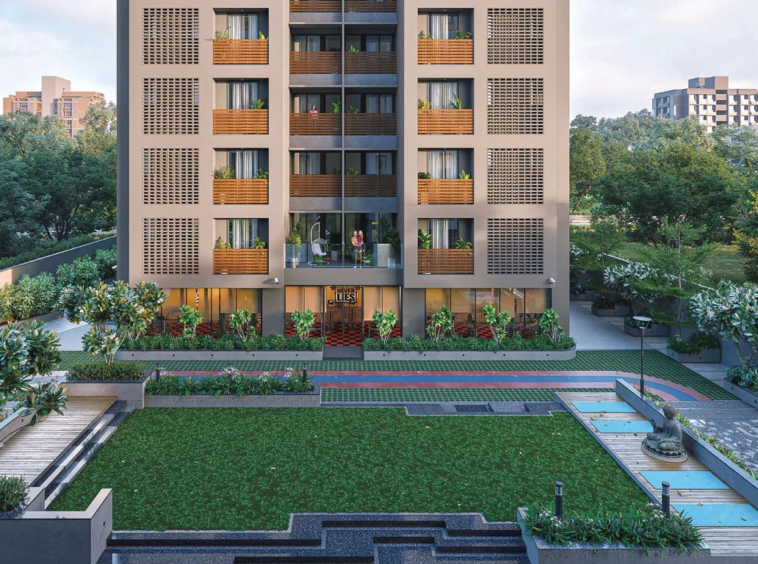 Garden View - Shivalay Sattva in Shilaj Ahmedabad