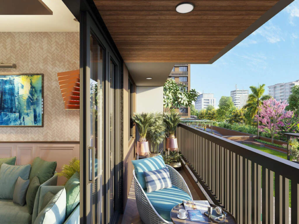 Balcony View - Signature Infinity in Chharodi Ahmedabad