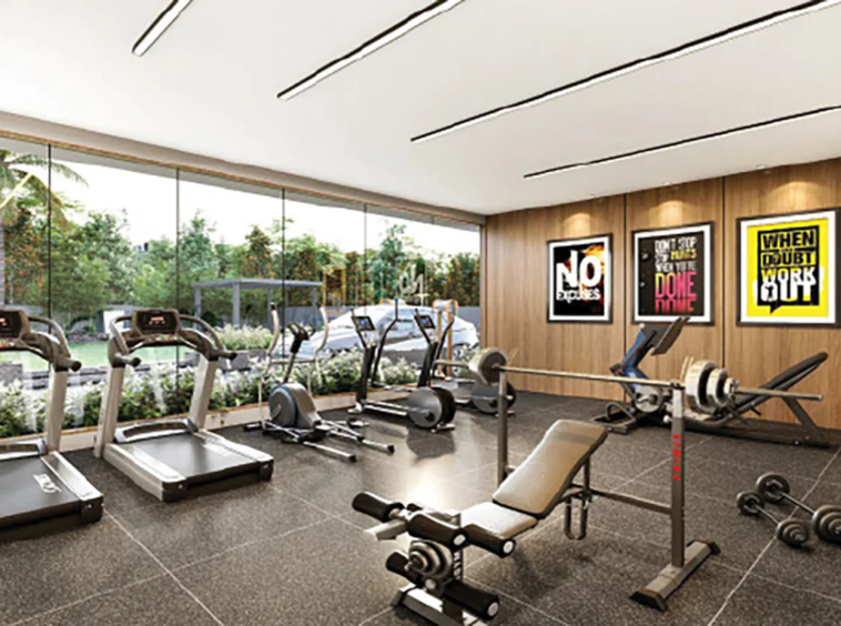 Gym - Westside Heights in Ognaj Ahmedabad