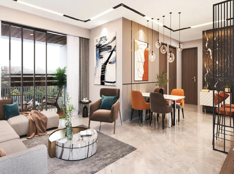 Living Room - Westside Heights in Ognaj Ahmedabad