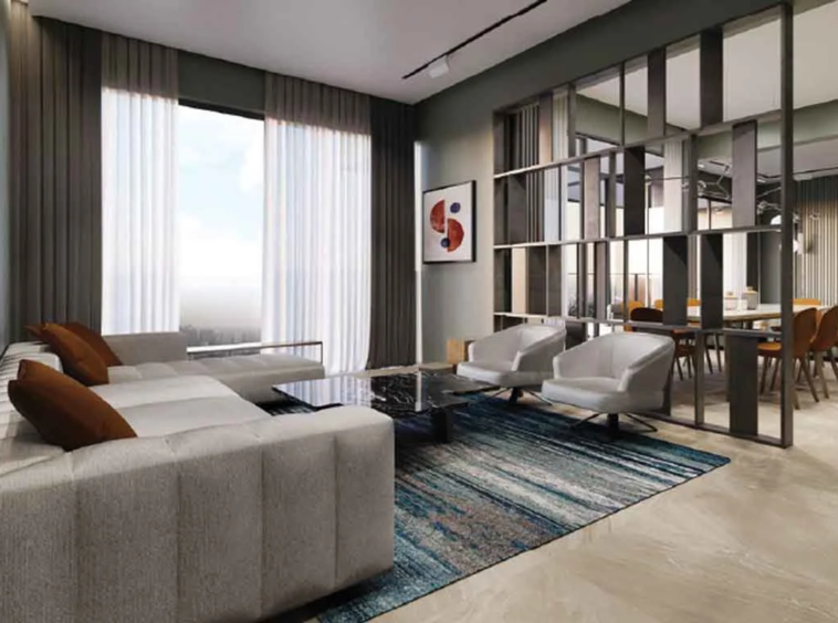 Living Room - The Gold by Samor in Hebatpur Ahmedabad