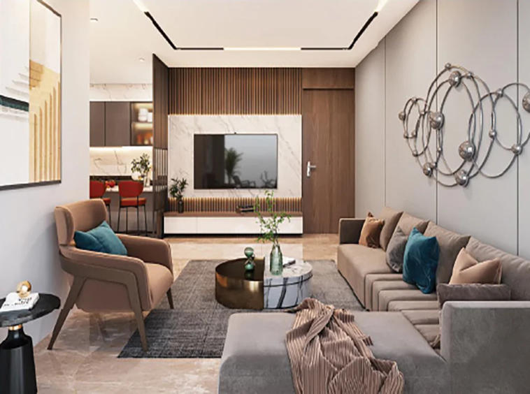 Living room - Westside Heights in Ognaj Ahmedabad