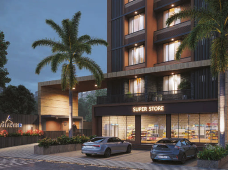 Entry gate - The Atlantis 2 in Zundal Ahmedabad