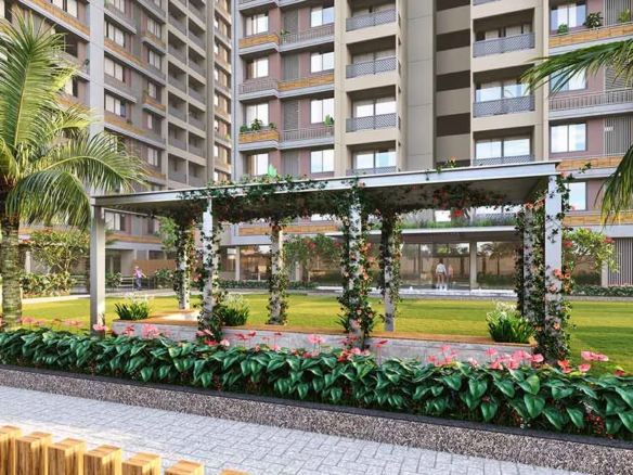 Tree Planting and Garden - Skyleaf in Vaishnodevi Ahmedabad