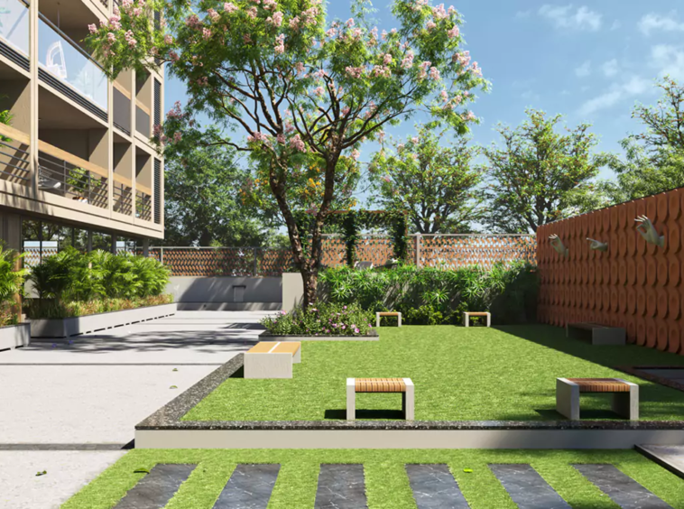 Garden Seating Area _ Abhilasha in Gota