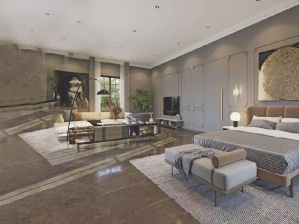 Luxurious Bedroom - Prime by Super City in Bhadaj