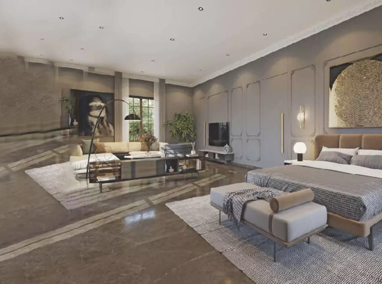 Luxurious Bedroom - Prime by Super City in Bhadaj