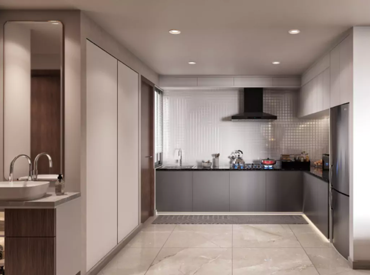 Kitchen Area - Diwali Skyz in Vaishnodevi