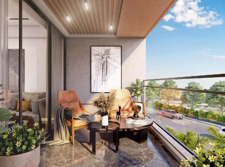 Balcony - Artham 97 in Vaishnodevi