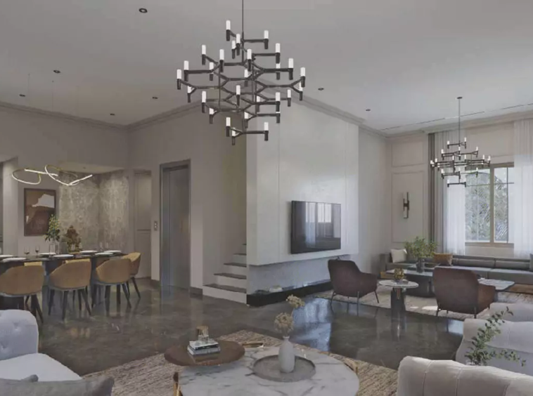 Living Room - Prime by Super City in Bhadaj