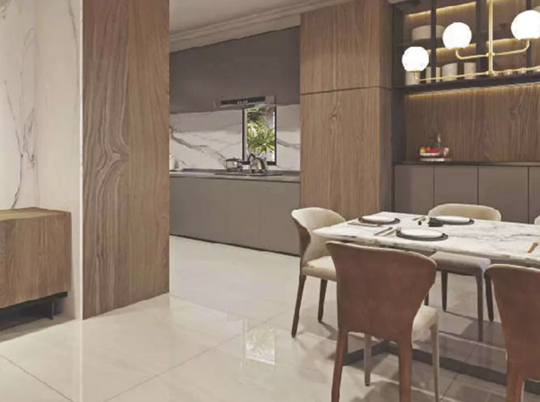 Kitchen Area - Divine by Super City in Bhadaj