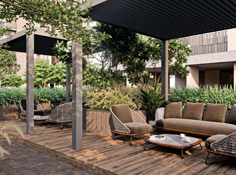 Gazebo With Seating Area - Shivalik Greenview in Vaishnodevi