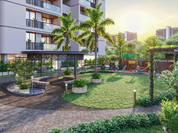 Garden View - The Q in Chharodi