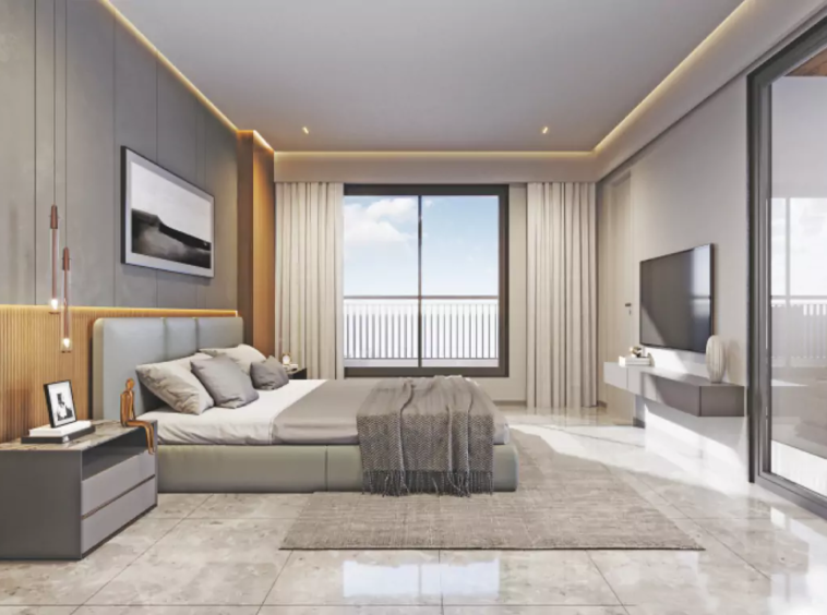 Bedroom - Vishakha Empyrean in Chharodi