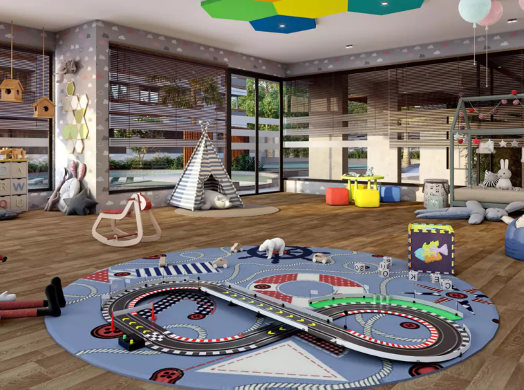 Toddlers Play Area - Shikshapatri Skyview in Vaishnodevi