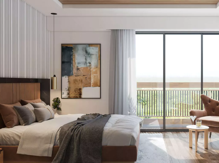 Bedroom - Shikshapatri Skyview in Vaishnodevi