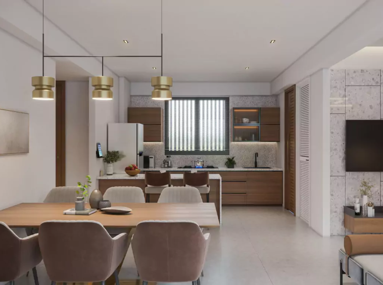 Kitchen area - Shikshapatri Skyview in Vaishnodevi