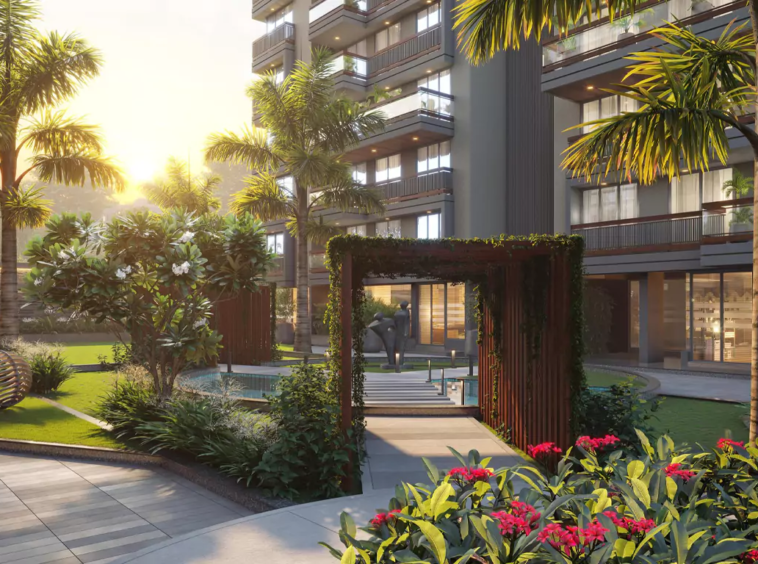 Garden - Shikshapatri Skyview in Vaishnodevi