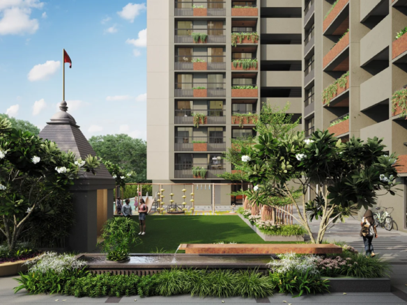 Tree Plantation_Viburnum in Shilaj Ahmedabad