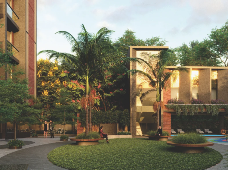 Garden view_The Variety in Satellite Ahmedabad