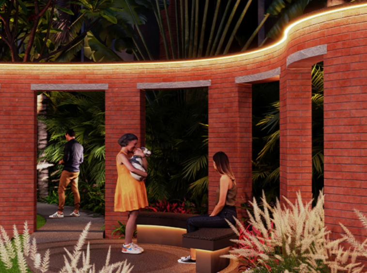 Garden seating area_Vaikunth by A Shridhar