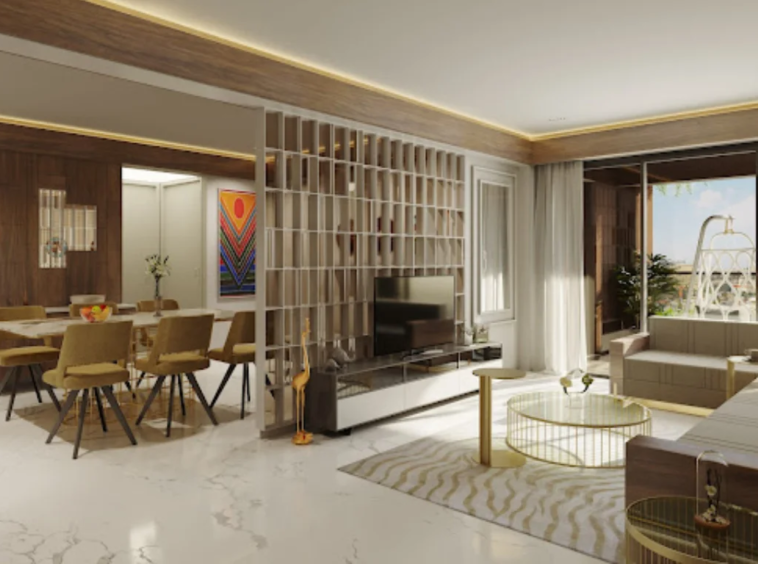 Living room_Shilp Paradise in Thaltej