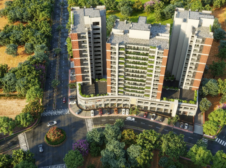 Sky View - Solaris Residency in Naranpura