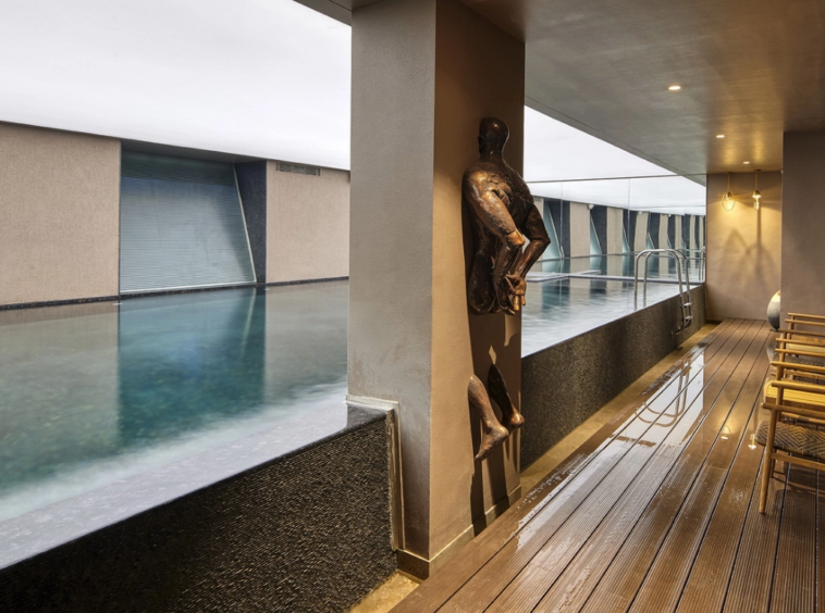 Pool deck - Oeuvre 2 in Bodakdev Ahmedabad