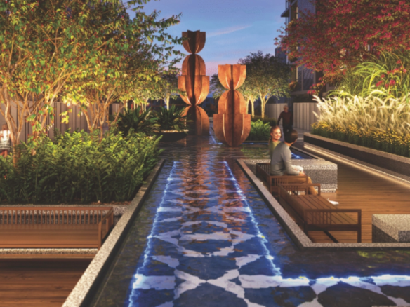 Pool deck - The Bellagio in Ambli Ahmedabad