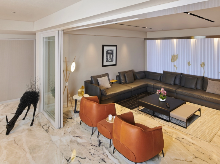 Drawing room - Oeuvre 2 in Bodakdev Ahmedabad