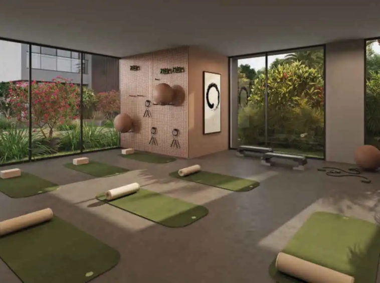 Yoga space - Luxuria 3 by Super City in Bhadaj