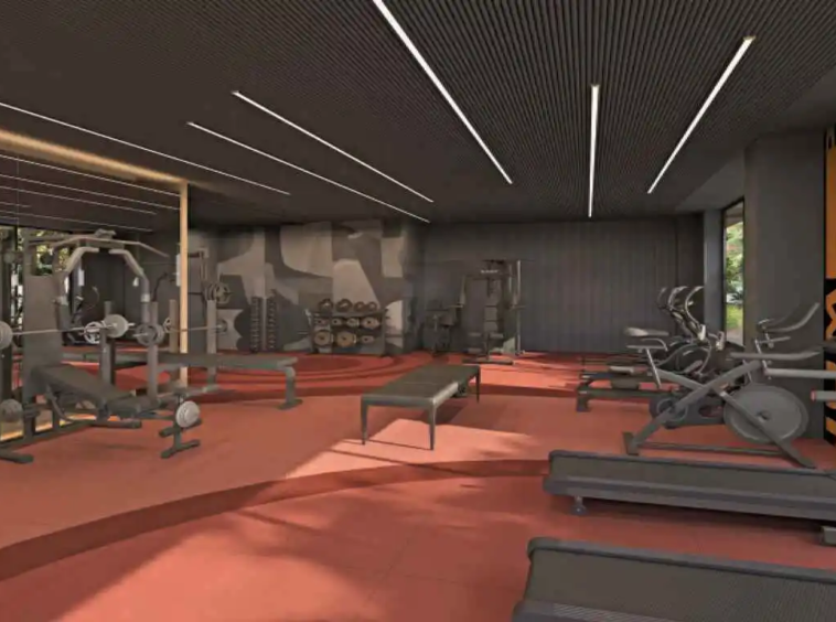 Gym - Luxuria 3 by Super City in Bhadaj