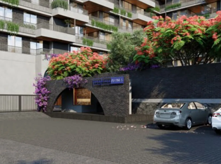 Project Entrance - Anantara Alpines in Thaltej Ahmedabad