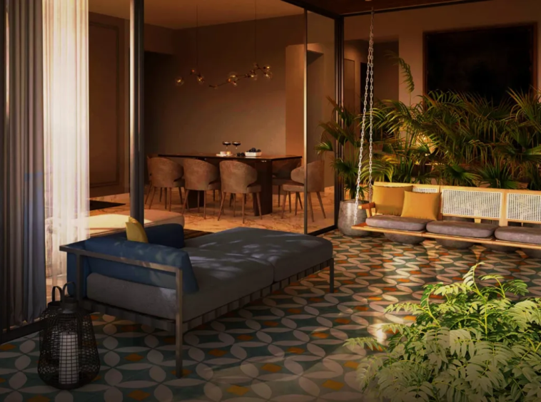 Balcony Area - Anantara Alpines in Thaltej Ahmedabad