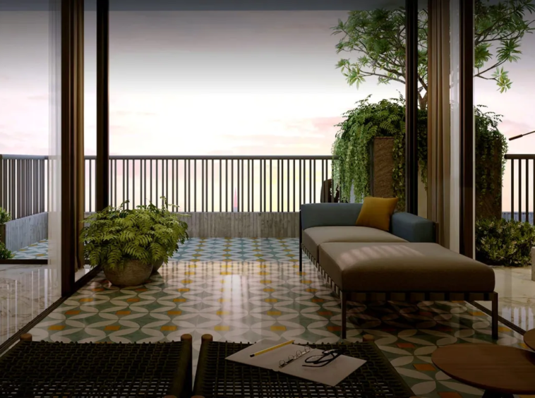 Balcony View - Anantara Alpines in Thaltej Ahmedabad