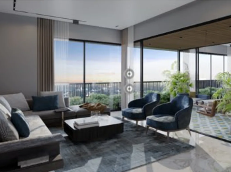 Living Room - Anantara Alpines in Thaltej Ahmedabad