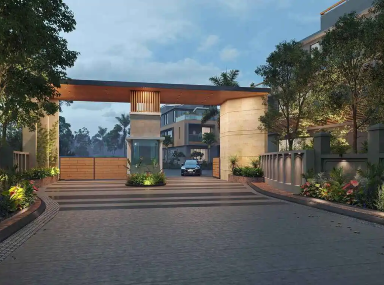 Entrance Gate - North Park in Vaishnodevi Ahmedabad