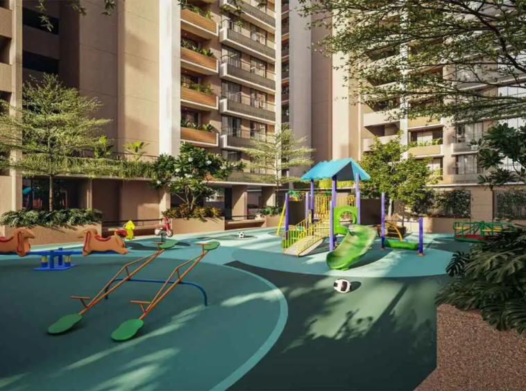 Kids play area - Param Nest in Shilaj Ahmedabad