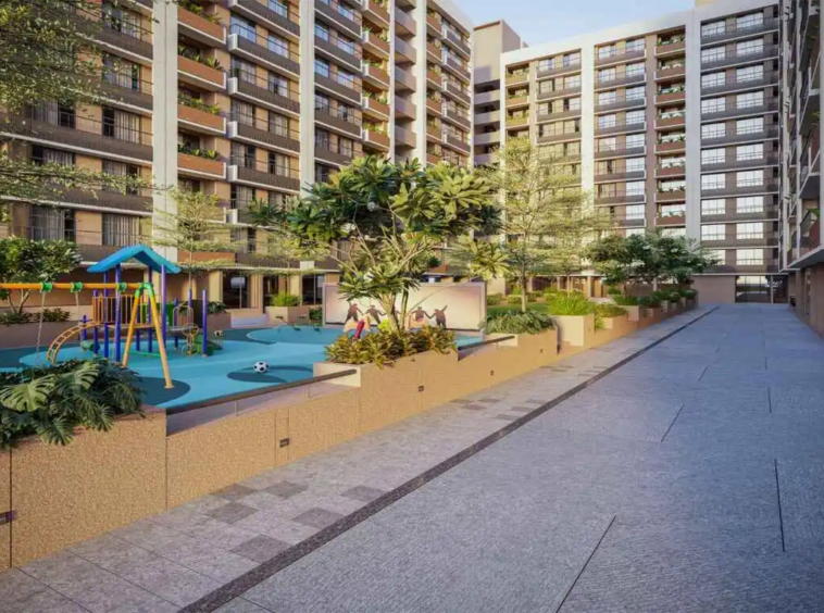 Walkway - Param Nest in Shilaj Ahmedabad