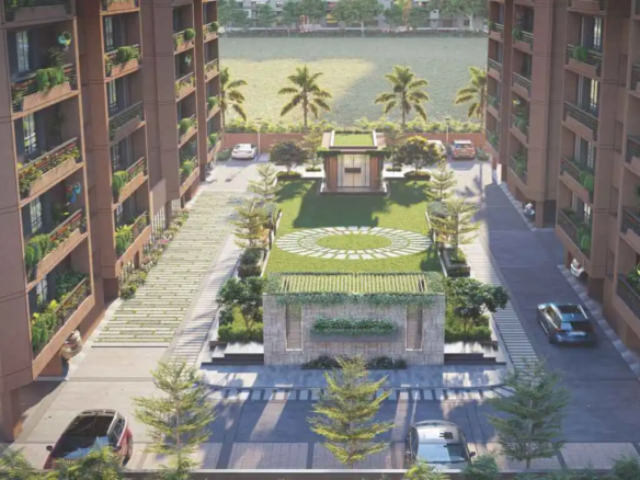 Garden view - Sheldia Divine in Shilaj