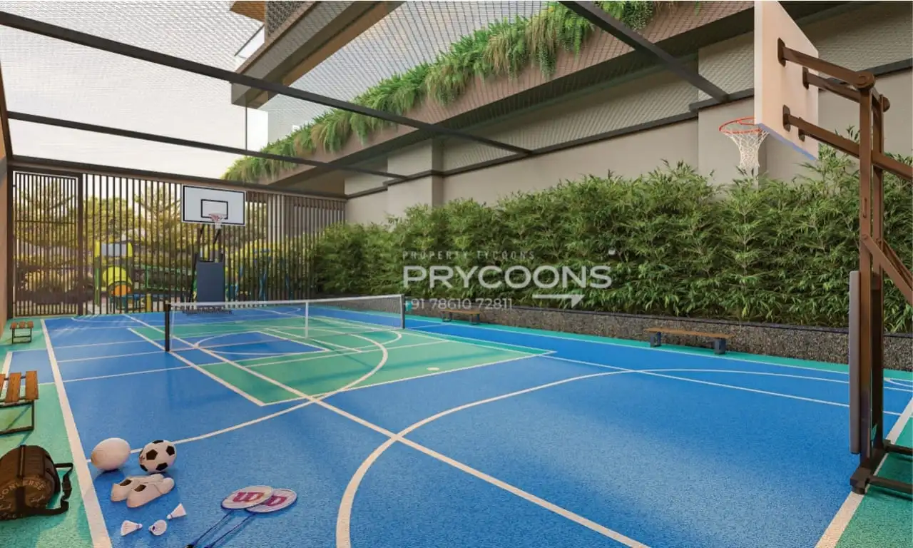 Multipurpose court - Aurania in Satellite Ahmedabad