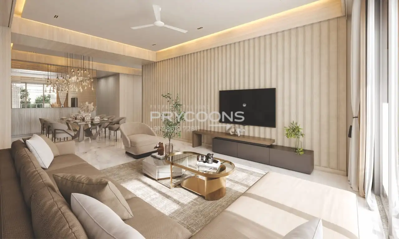 Living room - Emberlynn 3 in Satellite Ahmedabad